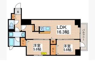 ORES【2階】の間取り