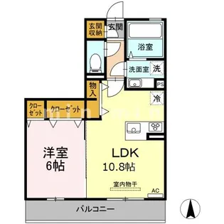 熊本県上益城郡嘉島町大字上島【アパート】の間取り