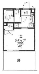 ラ・メゾン・ブロンシュ相模大野【1階】の間取り
