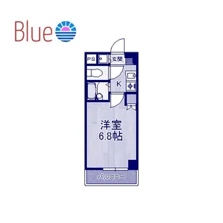 ブランメゾン南藤沢【4階】の間取り