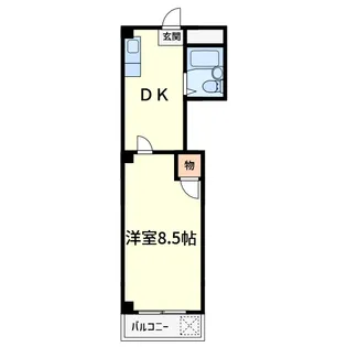 ハイツ88【5階】の間取り