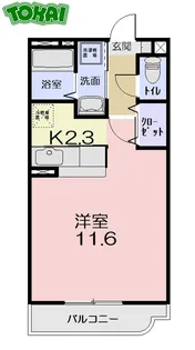 Aneshisu【3階】の間取り