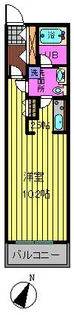 メゾンドノウブル【2階】の間取り