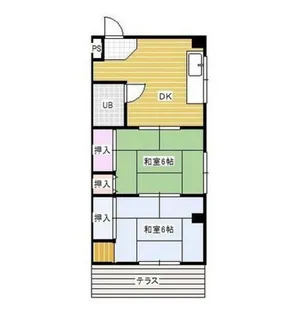 渡辺ビル【3階】の間取り