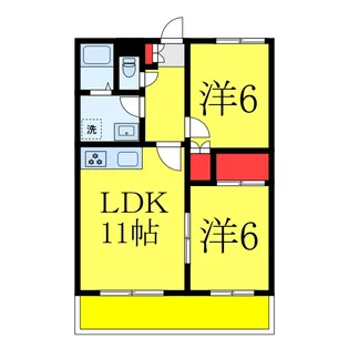 ジャルディーノ【3階】の間取り
