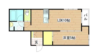 宮城県仙台市青葉区広瀬町【マンション】の間取り