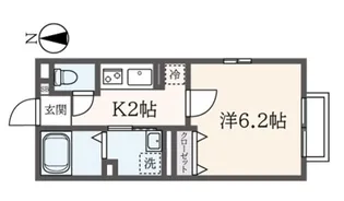 神奈川県横浜市旭区東希望が丘【アパート】の間取り