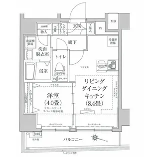 東京都墨田区立花3【マンション】の間取り