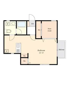 ALVER代田橋【2階】の間取り