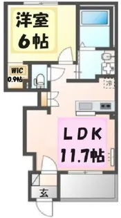 埼玉県春日部市西金野井【アパート】の間取り