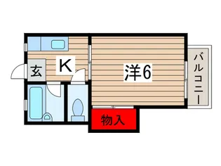 MOON SAGAII【1階】の間取り