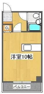 ヒューマンスペースVIII【6階】の間取り