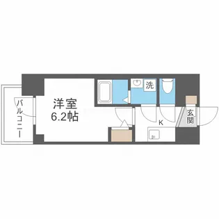 エスリードレジデンス梅田グランデ【11階】の間取り