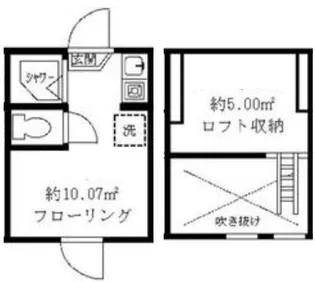 ティ・アーモ ドリーム【1階】の間取り