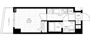 ステージグランデ高輪【11階】の間取り