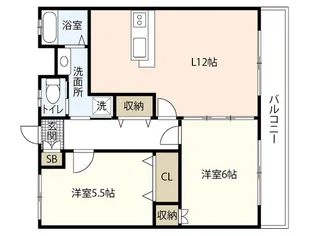 辻本ビル【2階】の間取り