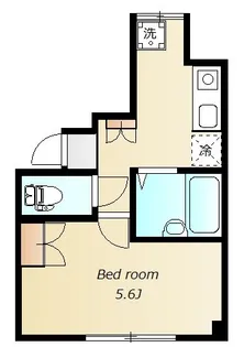 スカイレジデンス上野【4階】の間取り