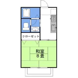 グラシアス・メルシー【2階】の間取り