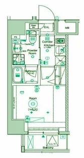 シーフォルム西大井【2階】の間取り