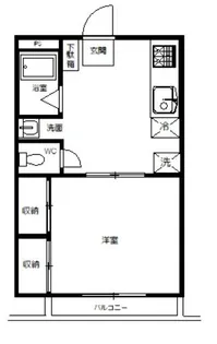 ハイツジャパネ【2階】の間取り