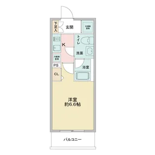 La Douceurお花茶屋II【2階】の間取り