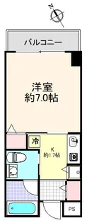 日昇ビル【6階】の間取り