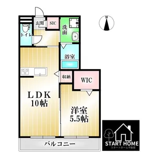 フォルテシモ【2階】の間取り