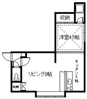 マジョリカA・B【2階】の間取り