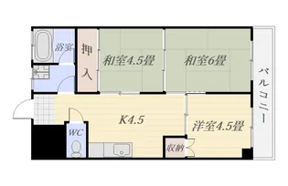 Y’sビルI【3階】の間取り