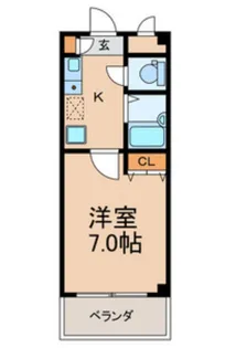ボア稲毛台【2階】の間取り