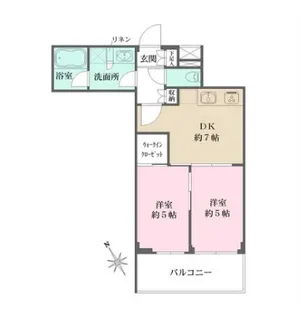 ACPレジデンス文京春日【2階】の間取り