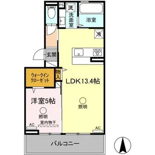 Fy-style Kikuchi【3階】の間取り