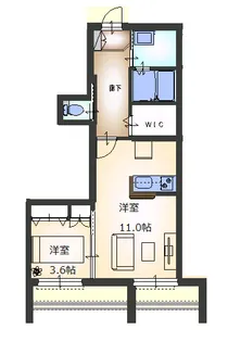 Ks city 4【3階】の間取り