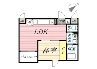 ホロン伊勢原【3階】の間取り