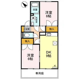 スーペリア・ディオ【2階】の間取り