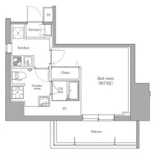 エルプレイス本町【15階】の間取り