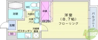 オレンジ弐番館【2階】の間取り