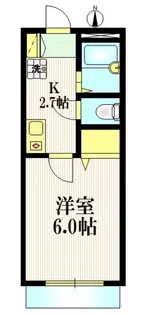 メゾンドフォンス【1階】の間取り