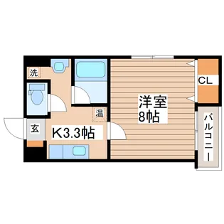 エスポワール福沢【3階】の間取り