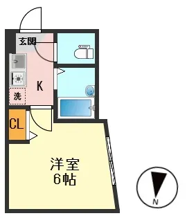 ストリングコート金町【2階】の間取り