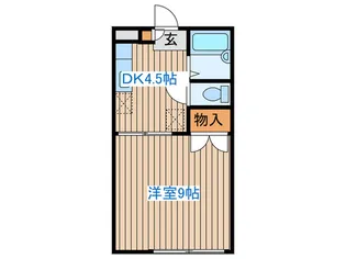 グレース貴富称【1階】の間取り