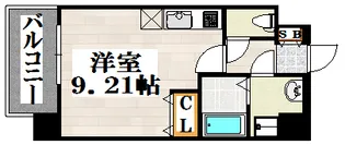 David Link東公園【9階】の間取り