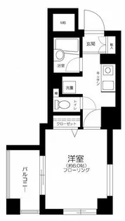 メインステージ護国寺II【2階】の間取り