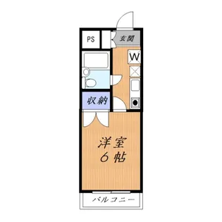FUJIKYU6【2階】の間取り