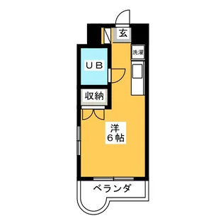 スカイコールうちやま【3階】の間取り