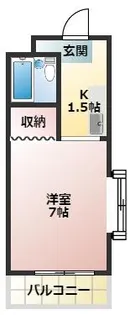 クレインI【2階】の間取り