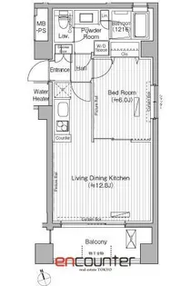グランハイツ白金【3階】の間取り