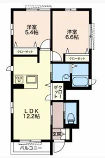 レコルト【1階】の間取り