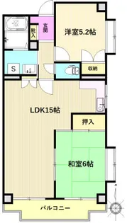 パールハイム【4階】の間取り
