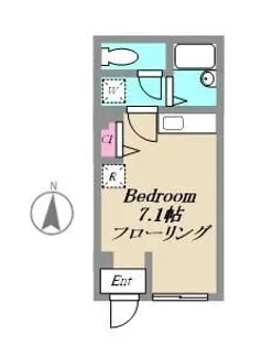 カーサグラシア【1階】の間取り